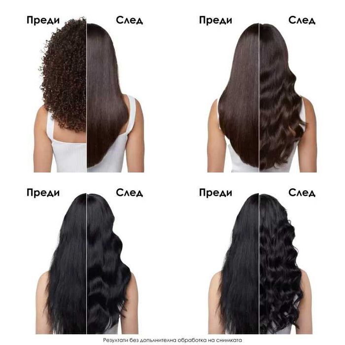 SteamPod 4.0 L’Oréal PROFESSIONNEL PARIS ROWENTA Salon LP74 Преса за коса с пара Straighten Маша Електрическа четка сешоар дифузер гаранция прическа