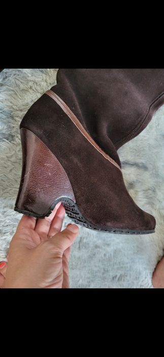 Cizme din piele intoarsa - Fly London - marime 36