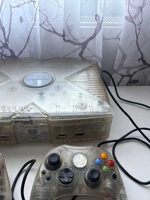 Consola Microsoft XBOX model Trasparent Classic