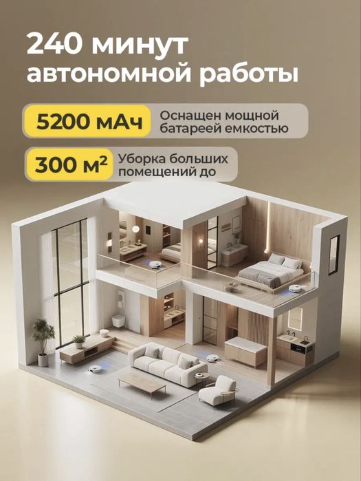 Робот пылесос Deerma x80