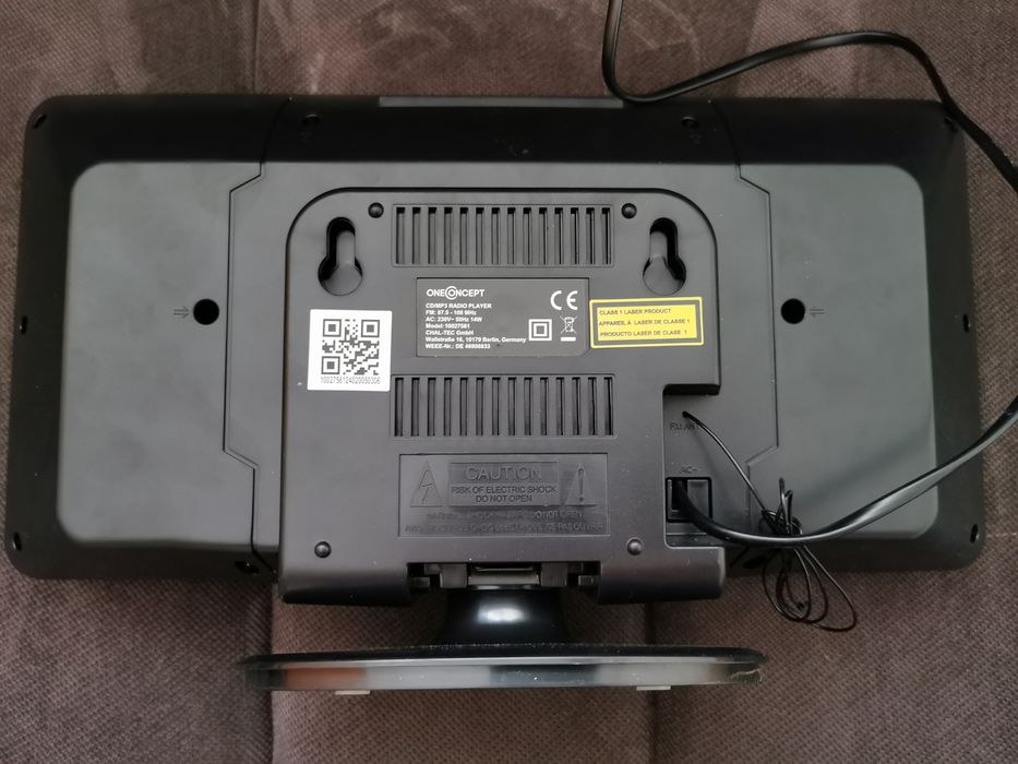 Sistem stereo cu CD MP3 radio și ceas