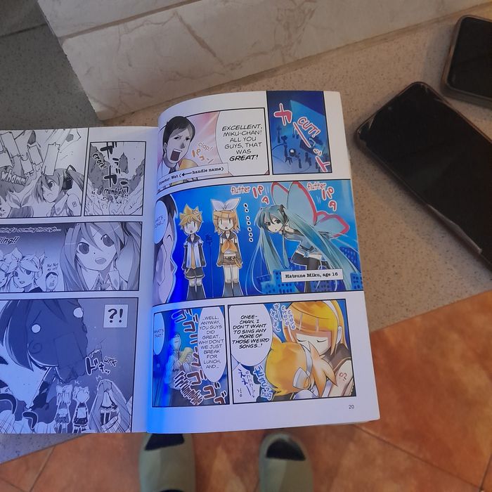 Manga Unofficial Hatsune Miku Mix Vocaloid