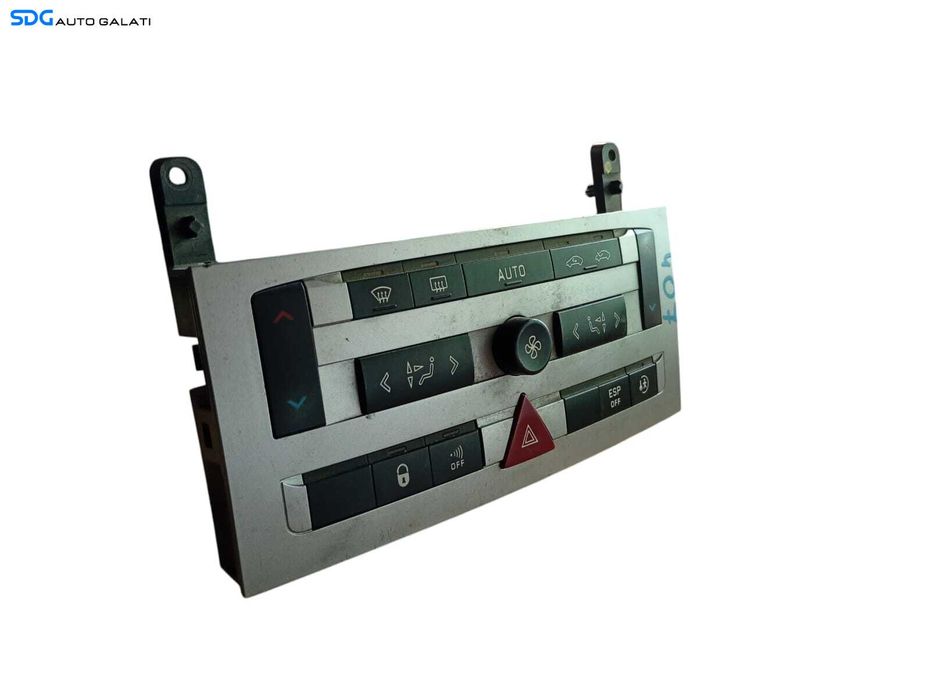 Panou Modul Unitate Comanda AC Aer Conditionat Clima Climatic Peugeot 407 2004 - 2010 Cod 96573322 96573322YP [L6108]