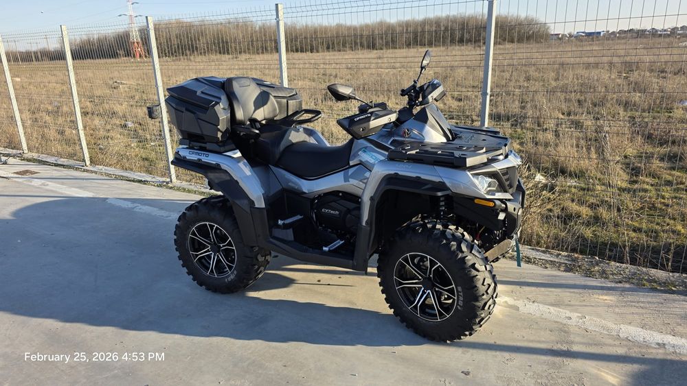 ATV Cfmoto 850 XC - 2020 numar negru CA NOU