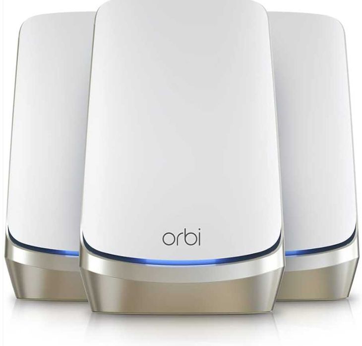 Топ Mesh система NETGEAR Orbi 960 WiFi 6E (3 устройства) до 900м2