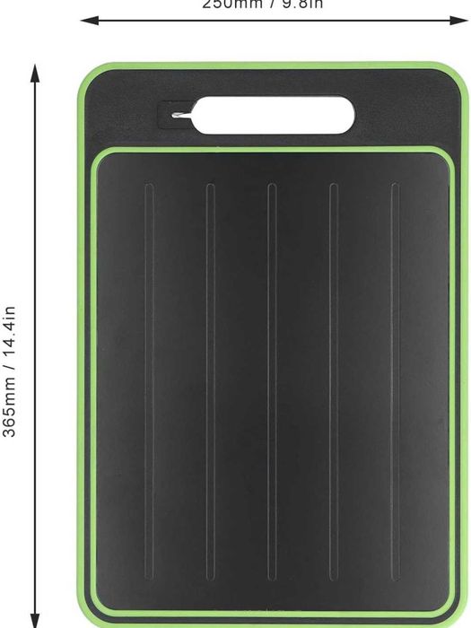 Разделочная доска 2 в 1 с разморозкой и точилкой для ножей.d8