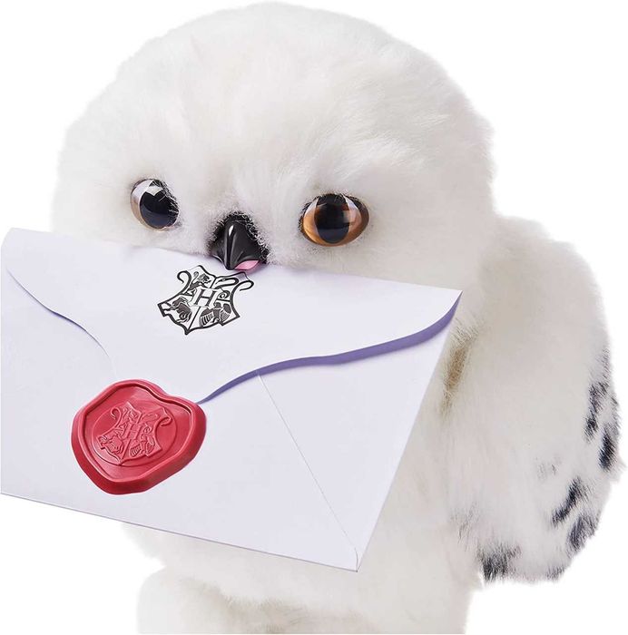 Волшебный мир Гарри Поттера, очаровательная интерактивная Сова Букля