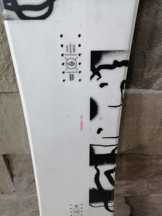 Placa snowboard Ride Twin Pig Test 151 cm