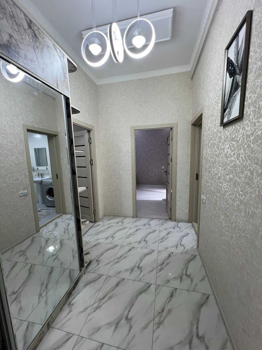 2 комнатная квартира в Новостройке сдается в аренду на долгий срок.