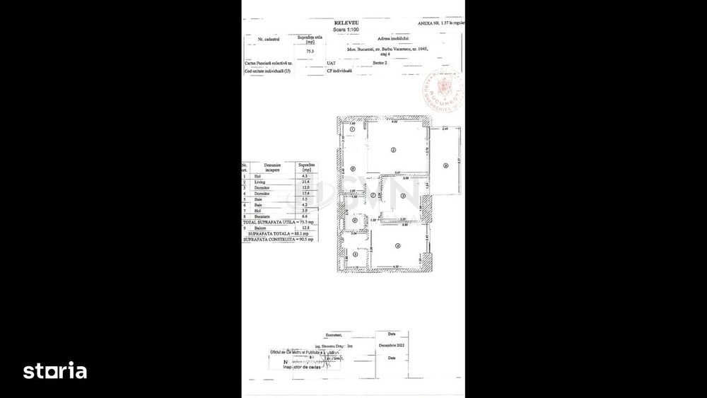 Apartament Modern 3 Camere I One Verdi Park Nord Bucuresti