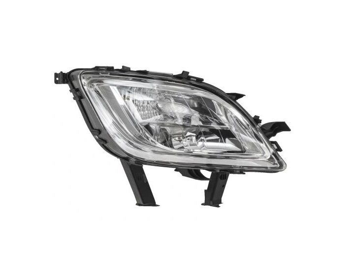 Proiector ceata Opel Astra J, 09.2009-12.2012, cu 5 usi, Sedan, Sports Tourer, ZKW, fata, partea dreapta, cu semnalizare; H10+PSY24W; rama argintie