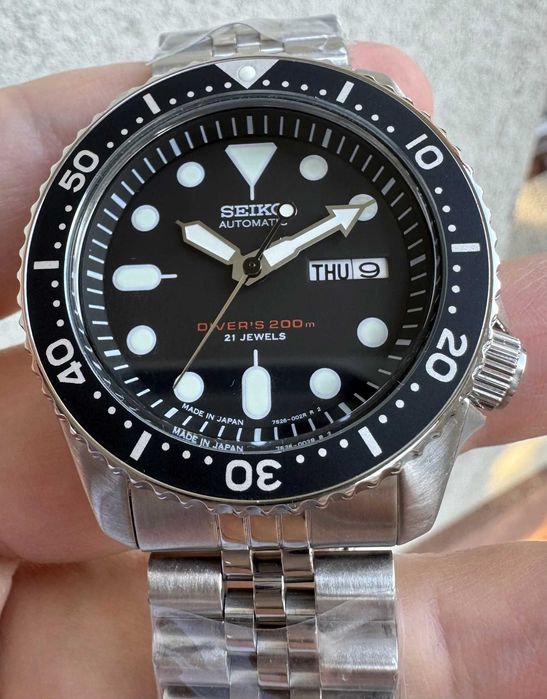 Seiko SKX007J2 Diver 200 m Automatic 7S26 41 mm MADE IN JAPAN