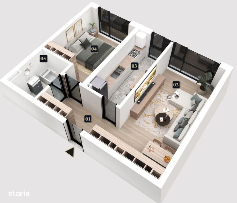 2 Camere | Finisaje Premium | Parc Privat 6.000 mp