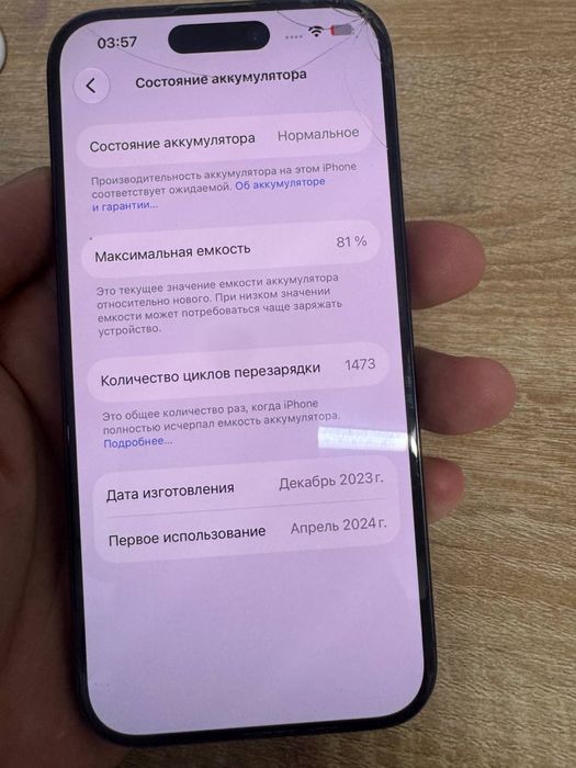 Iphone 15 Pro ,256 Гб