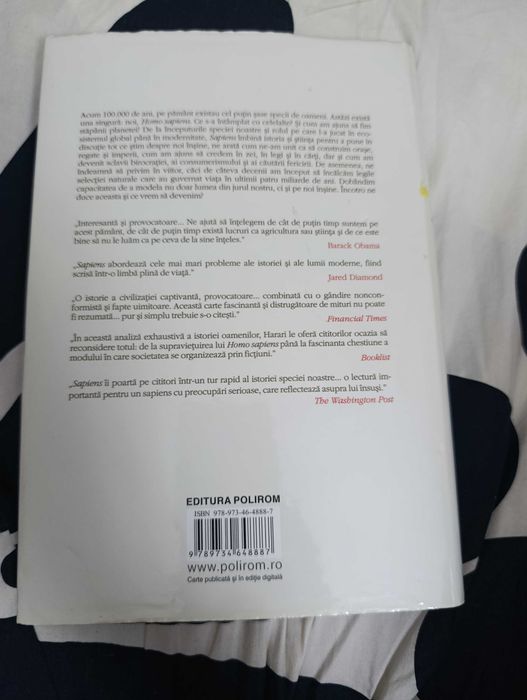 Sapiens - Scurtă istorie a omenirii