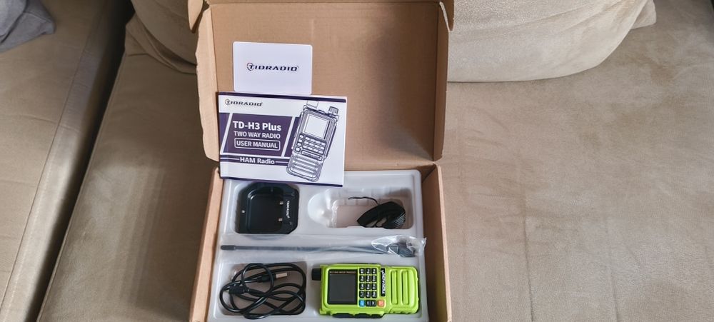 Радиостанция Tidradio TD-H3 plus Green Авиационни честоти