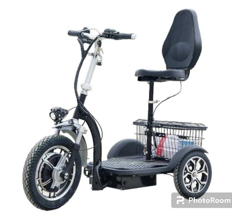 На Изплащане БЕЗ Оскъпяване електрическа триколка модел 200 лукс