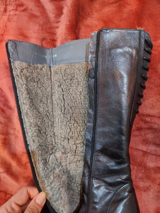 cizme piele naturala (negre)