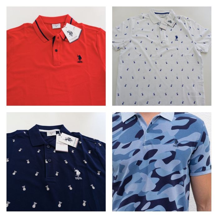 РАЗПРОДАЖБА U.S. Polo Assn.Оригинални мъжки тениски над 40 модела