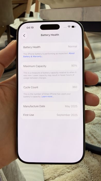 iPhone 16 Pro, 256GB, Natural Titanium
