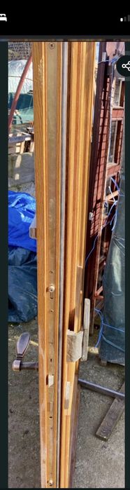 USA INTRARE LEMN casa geam termoan vitraliu H 205 x L 150 Germania