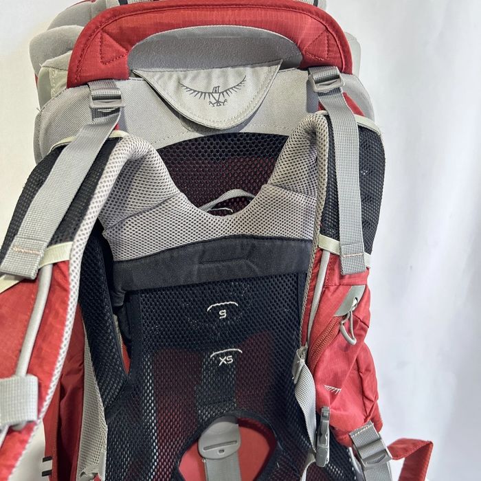 Rucsac drumeții munte bebe copil Osprey poco plus rosu