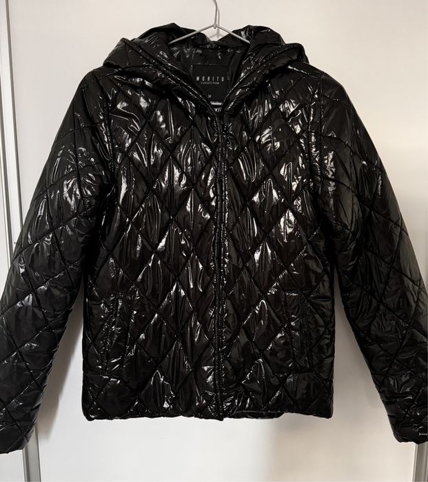 Черно непромокаемо яке