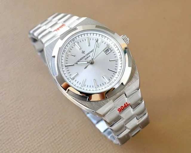 Ceas de bărbați automat Vacheron Constantin Overseas Silver