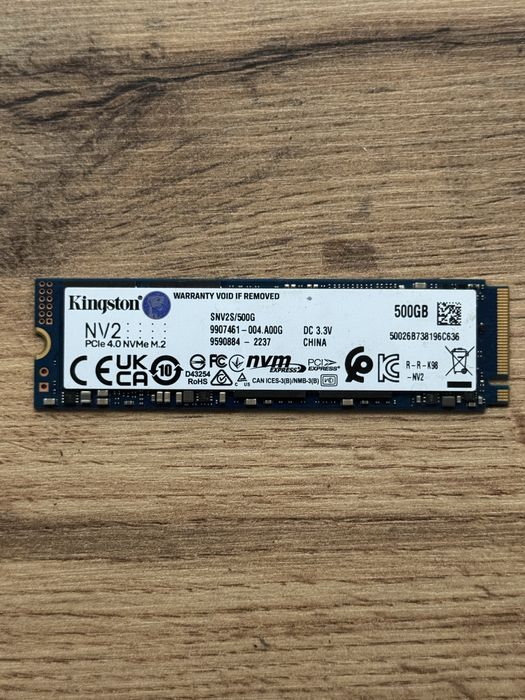 SSD Kingston NV2 500GB NVMe