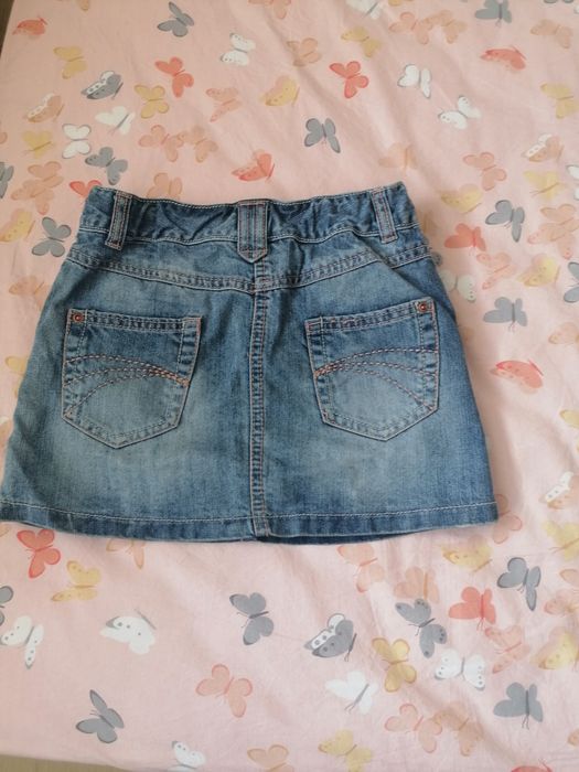 Детска дънкова пола