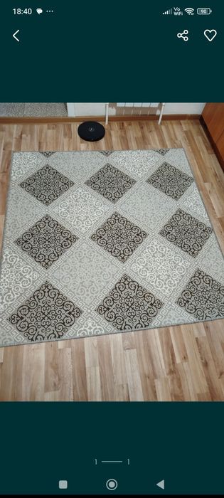 Палас б/у в хорошем состоянии