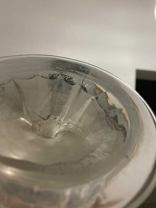 vaza romana semnata sub liicenta muzeala CCAA Glasgalerie Koln sticla