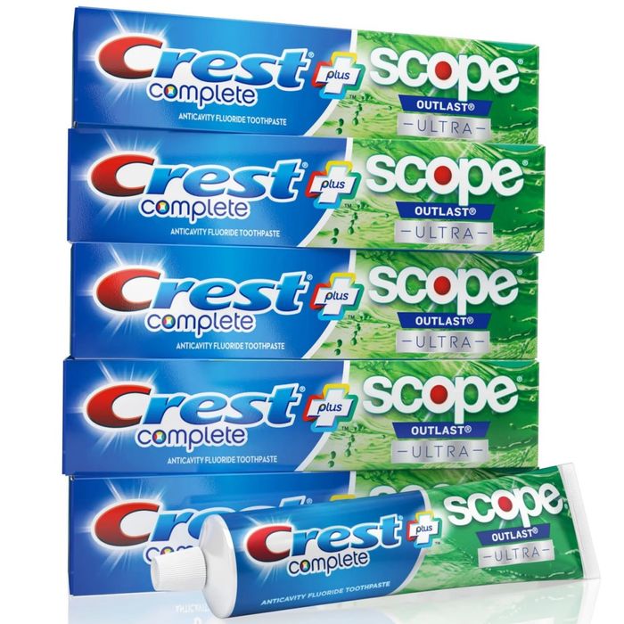 Зубная паста Crest Complete Whitening + Scope