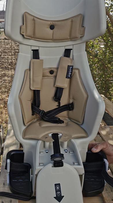 Scaun Copii Bicicleta Bobike Deluxe Safari Chic