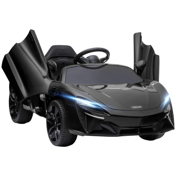Masinuta electrica pentru copii Homcom McLaren, cu telecomandă - Neagra sau rosie , Noua Sigilata