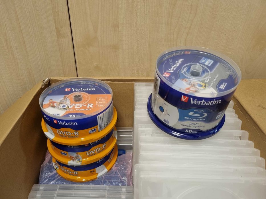 Discuri Verbatim printabile si carcase
