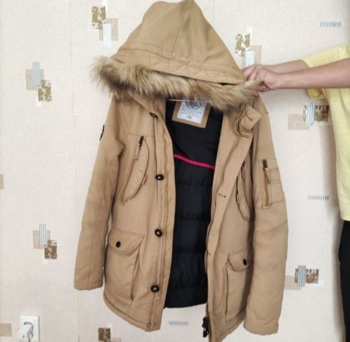 Куртка зимняя, тёплый мужской