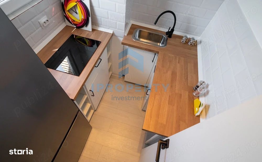 Garsoniera Renovata Modern In Titan la 1 minut de metrou