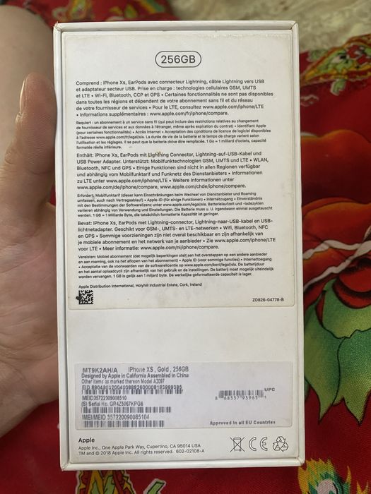 Айфон xs 256гб GOLD