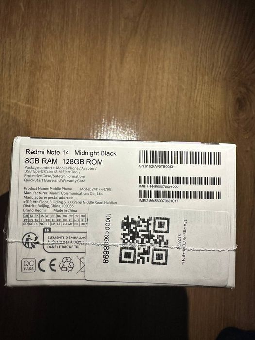 Redmi Note 14 Telefoni