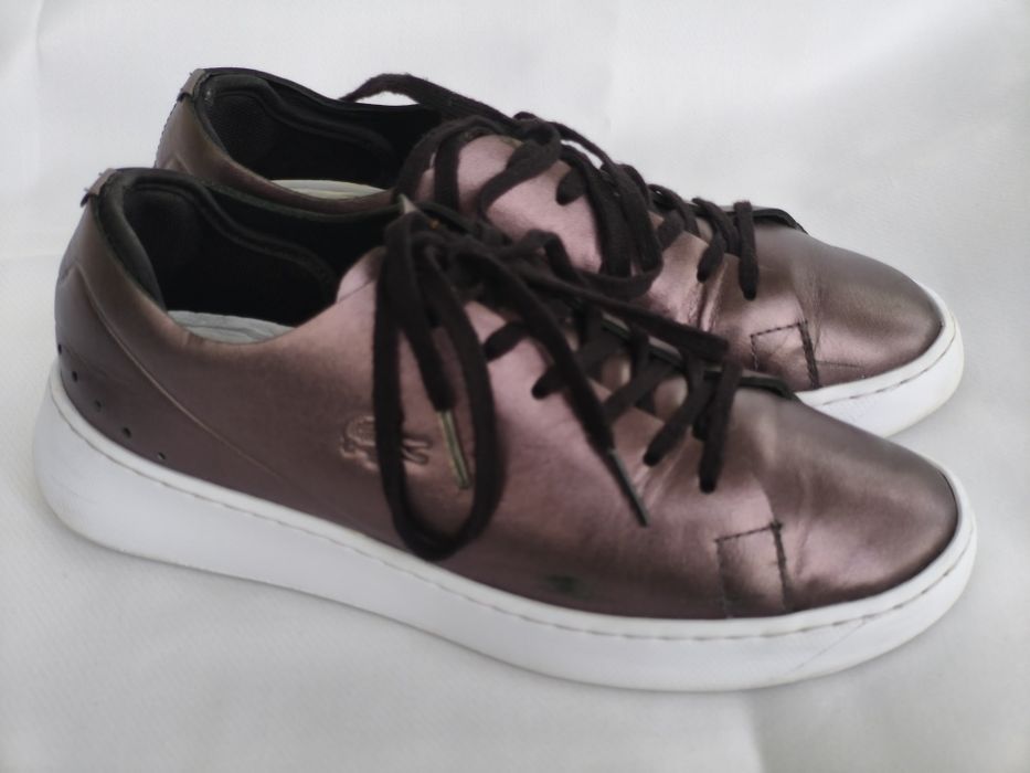 Lacoste, кецове естествена кожа, номер 37