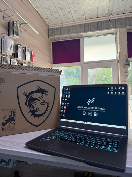 Игровой ноутбук MSI RTX I5 12th rtx 3050