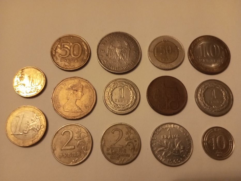 Монеты разные раритет