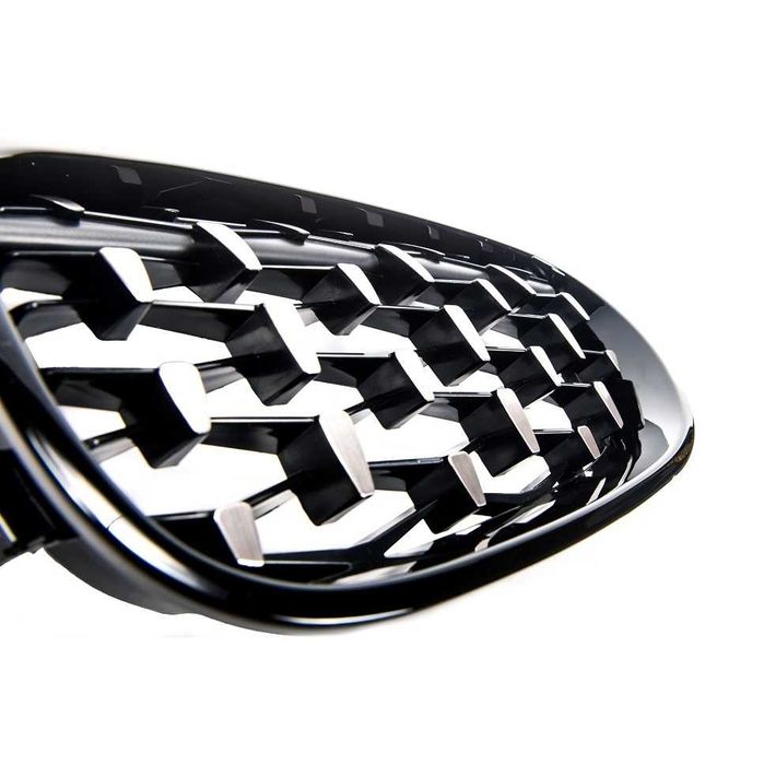 Grila sport BMW seria 5 E60 negru model Diamond Style