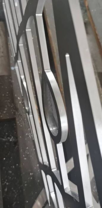 Фрезерный станок с ЧПУ 3 Axis для обработки камня и алюминия