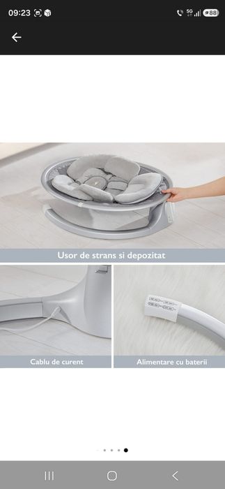 Leagăn Electric Bebeluși