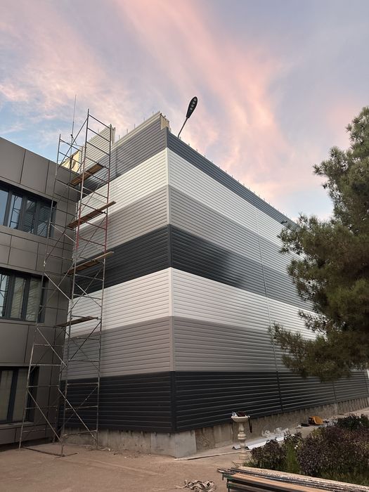 Сухой монтаж сайдинга, дпк, терраса, сварочные работы, в большом объем