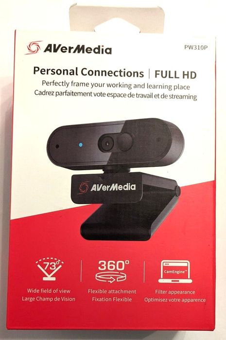 Веб-камера/Вебкамера Avermedia PW310P Full HD СКИДКА