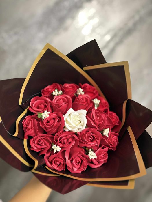 Buchete flori de săpun