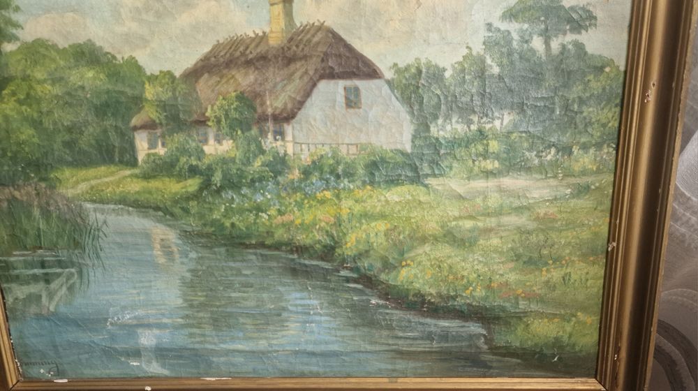 Старинна картина от Дания